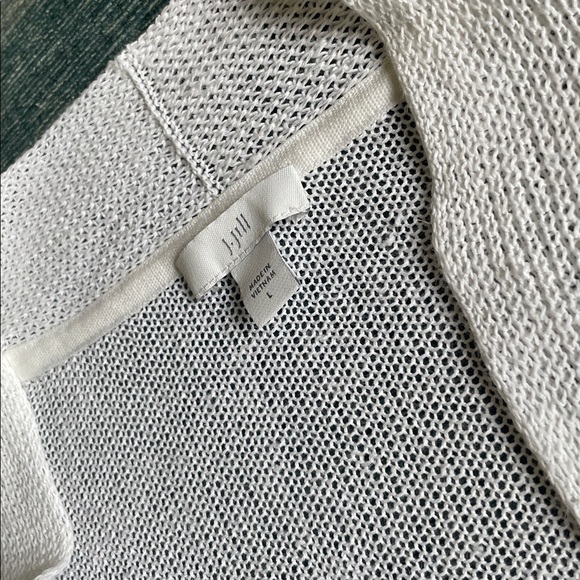 J Jill Linen Blend Coastal Cardigan - Picture 7 of 10